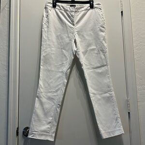 Vince Camuto Twill Cropped Trousers 8